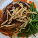 Chicken entree with green beans